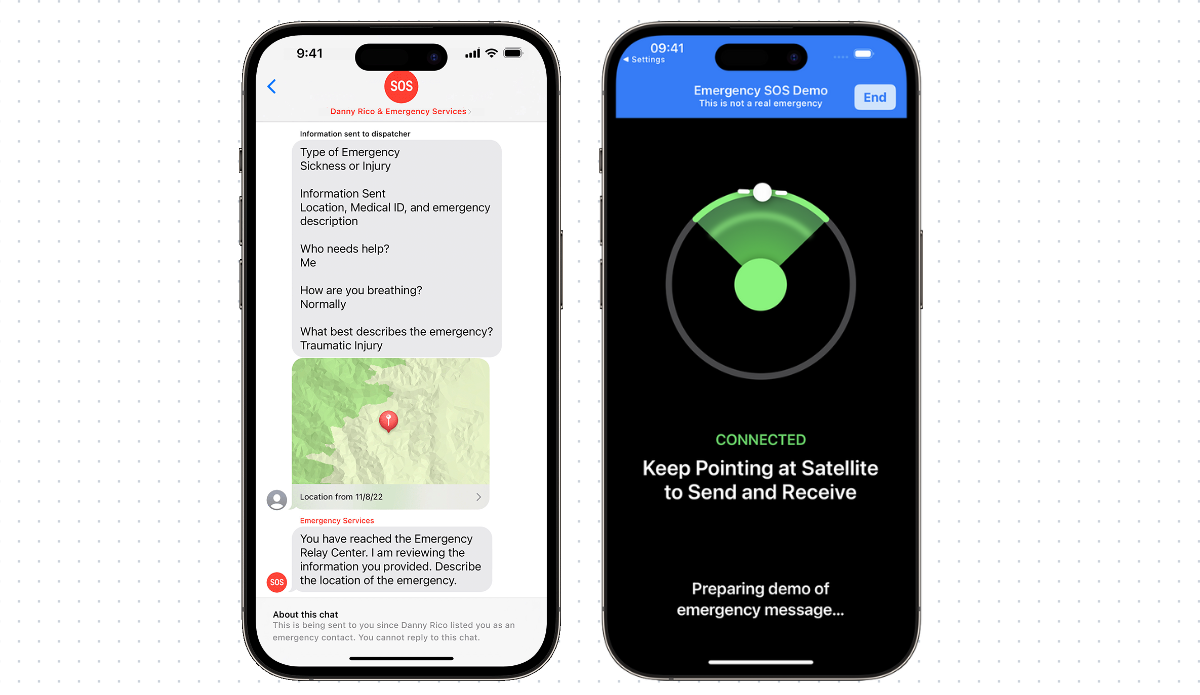 Apple iPhone 14 satellite connectivity 1
