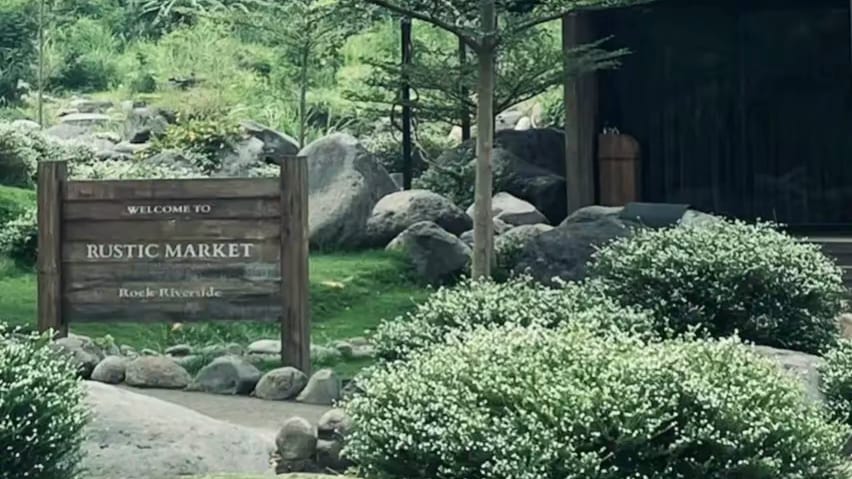Rustic Market Rock River Side, Kafe Instagramable Bernuansa Eropa di Pacet