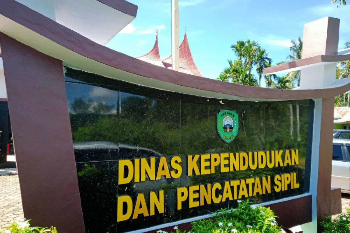 Kantor Disdukcapil Pasaman (Fajar / Kabarterdepan.com) 