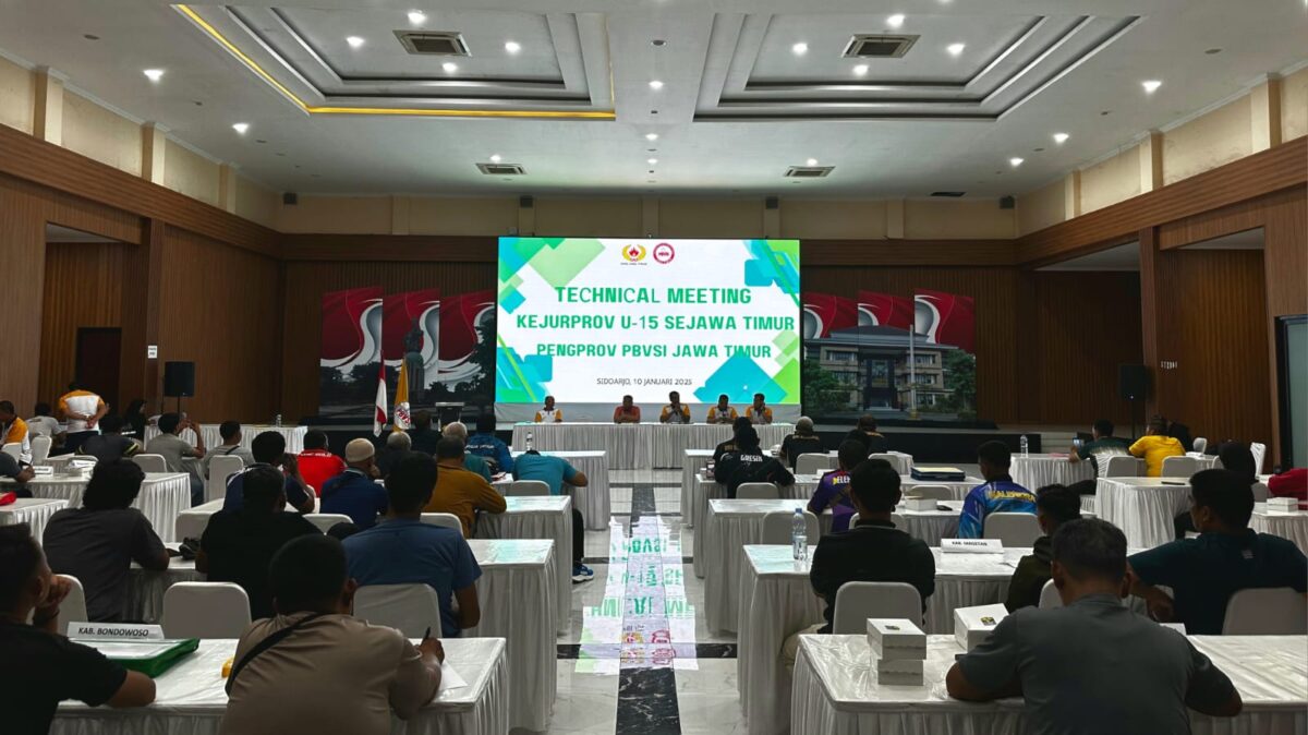 PBVSI Jatim Gelar Kejurprov Bola Voli U-15 di GOR Delta Sidoarjo, Ajang Cetak Bibit Atlet Muda Berprestasi