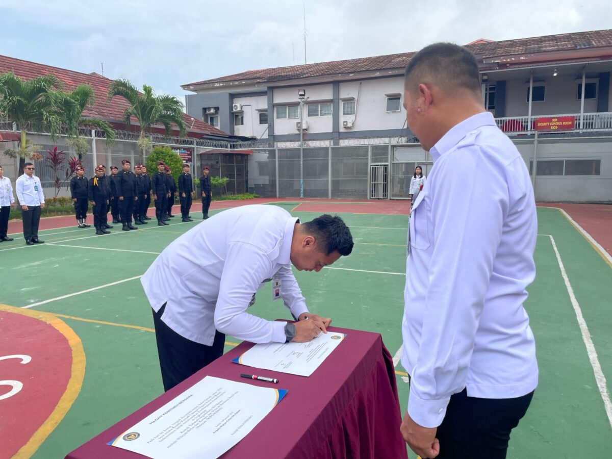 Rutan Batam Komitmen Pembangunan ZI 2025 dan Pakta Integritas