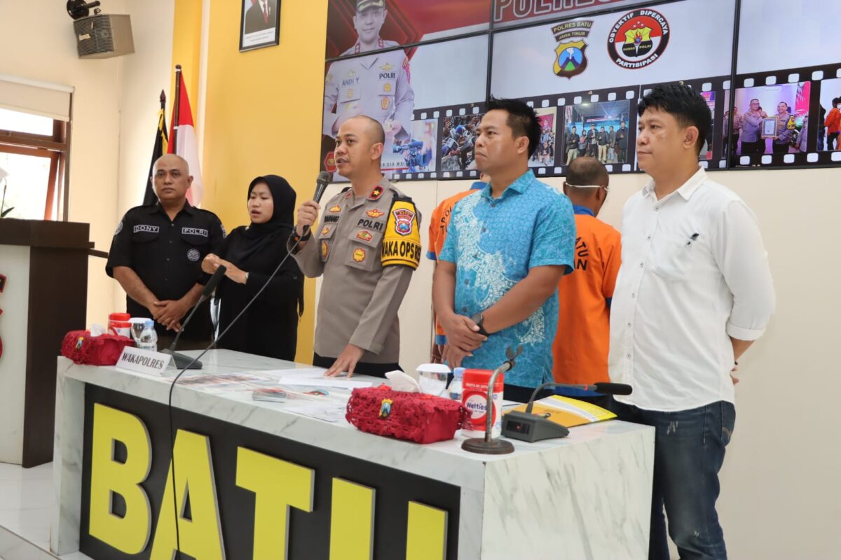 2 Pelaku Spesialis Pencuri Motor Dibekuk Sat Reskrim Polres Batu, Begini Modusnya