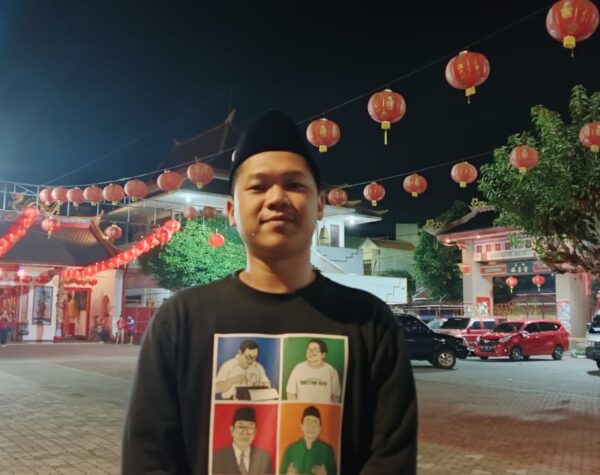 Gusdurian Hadiri Malam Imlek di Klenteng Hok Sian Kiong Kota Mojokerto