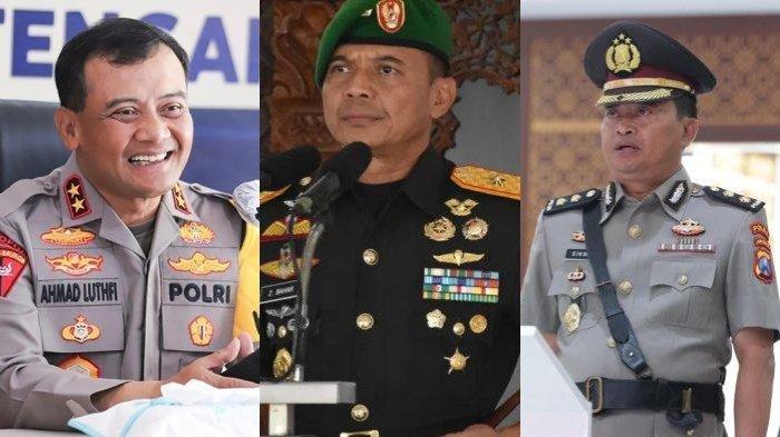 Komjen Ahmad Luthfi Brigjen Zainul Bahar dan AKBP M Sinwan 567