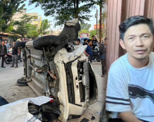 Pengemudi Mabuk di Pekanbaru Tabrak Motor, Satu Keluarga Tewas Seketika