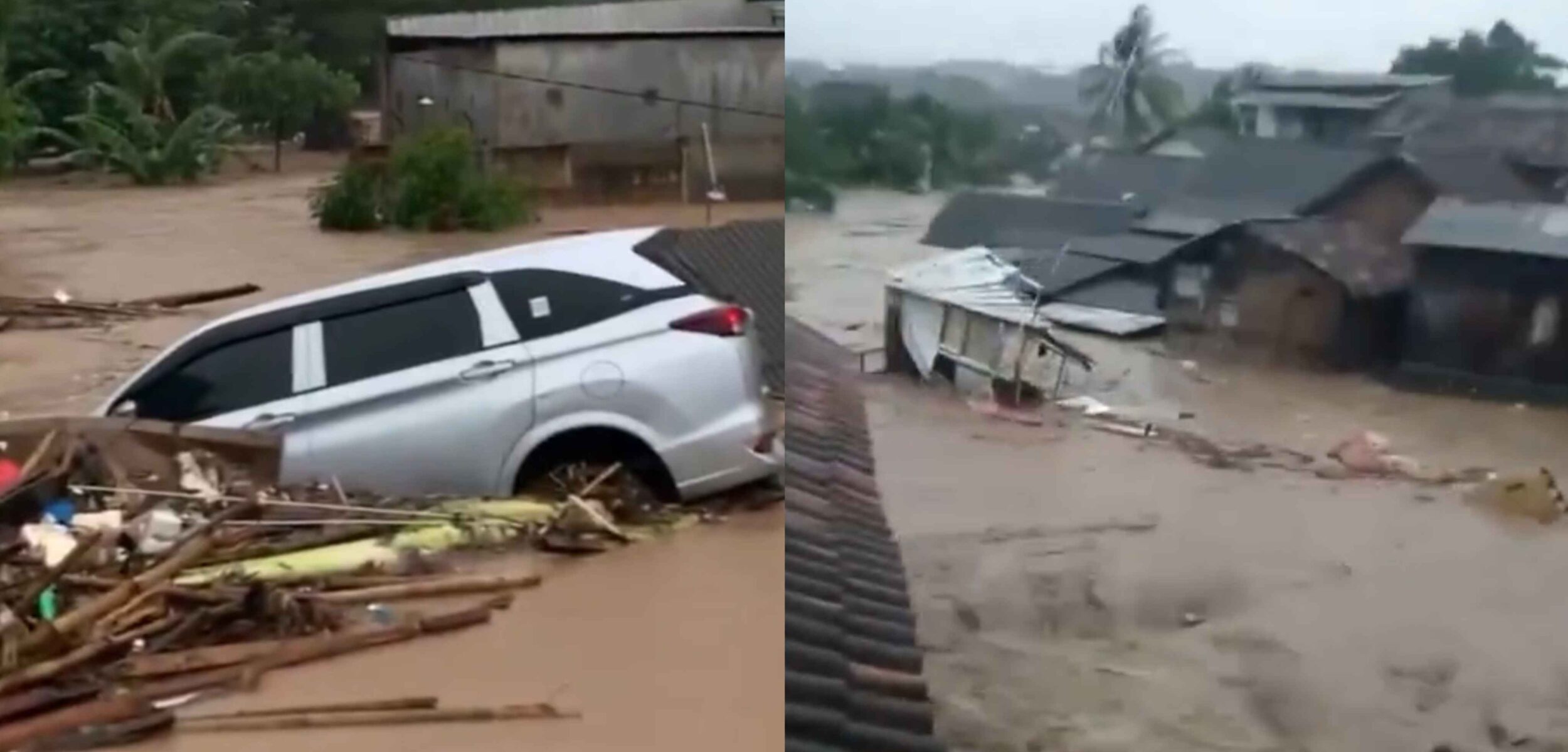 Banjir Bandang Kepung Bandar Lampung, Seret Kendaraan dan Korban Jiwa