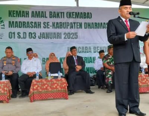Wakil Ketua I DPRD Kabupaten Dharmasraya Hadiri Peringatan Hari Amal Bakti Ke-79 Kemenag