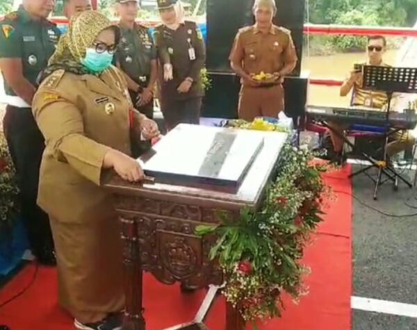 Rampung 100 persen, Jembatan Butuh Diresmikan Bupati Sragen