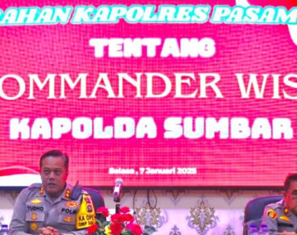 Kapolres Pasaman Tindaklanjuti Commander Wish Kapolda Sumbar