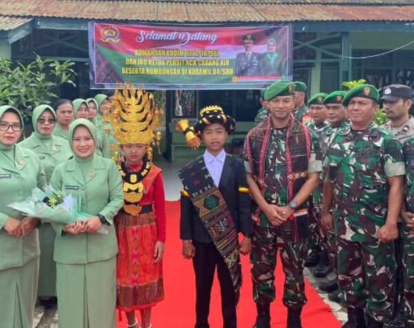 Sambangi Koramil 04/SDH, Begini Harapan Dandim 0212/Tapsel