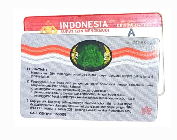 Ilustrasi Surat Izin Mengemudi (SIM). (Redaksi Kabar Terdepan)