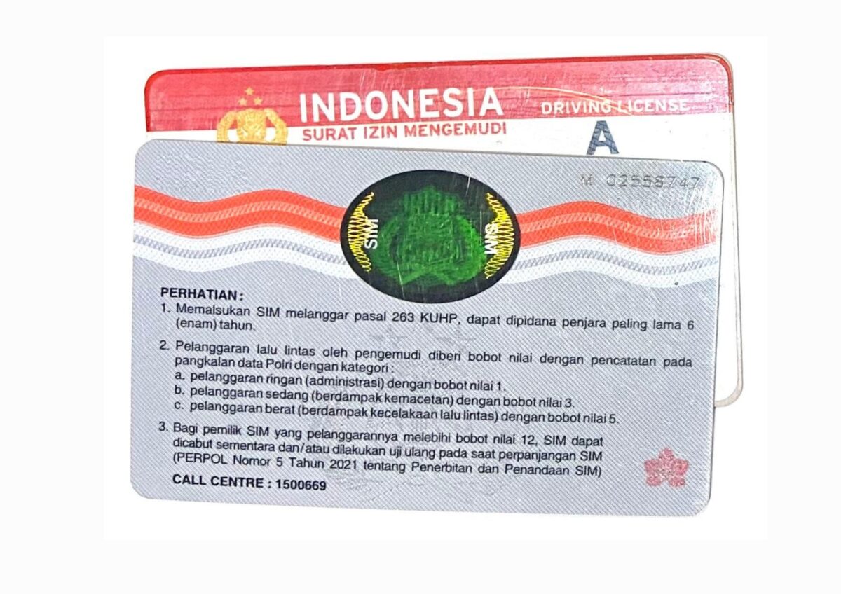 Ilustrasi Surat Izin Mengemudi (SIM). (Redaksi Kabar Terdepan)