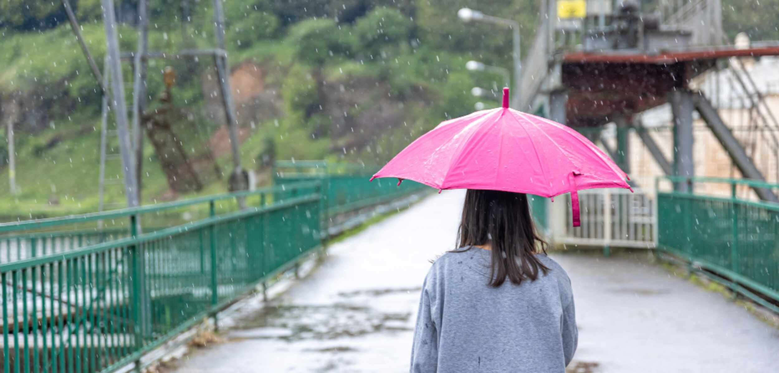 Ilustrasi cuaca hujan.