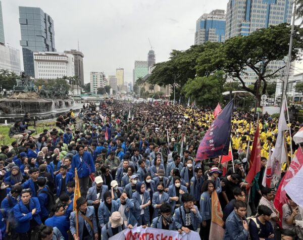 5 Tuntutan Aksi Unjuk Rasa Mahasiswa ‘Indonesia Gelap’