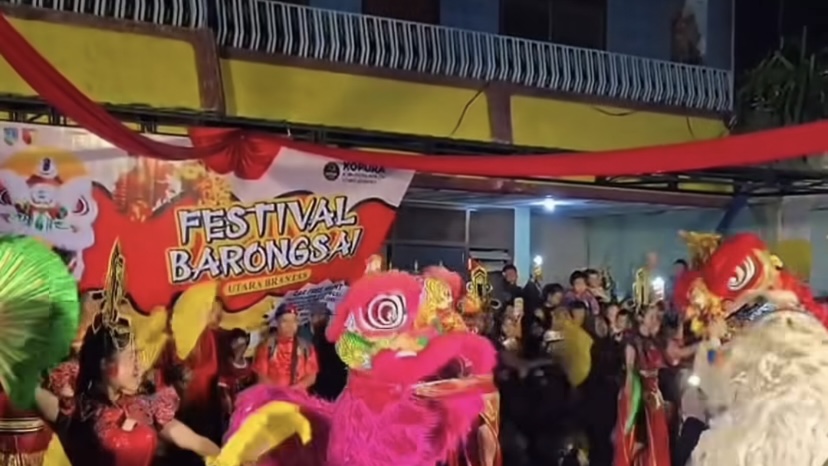 Car Free Night Festival Barongsai