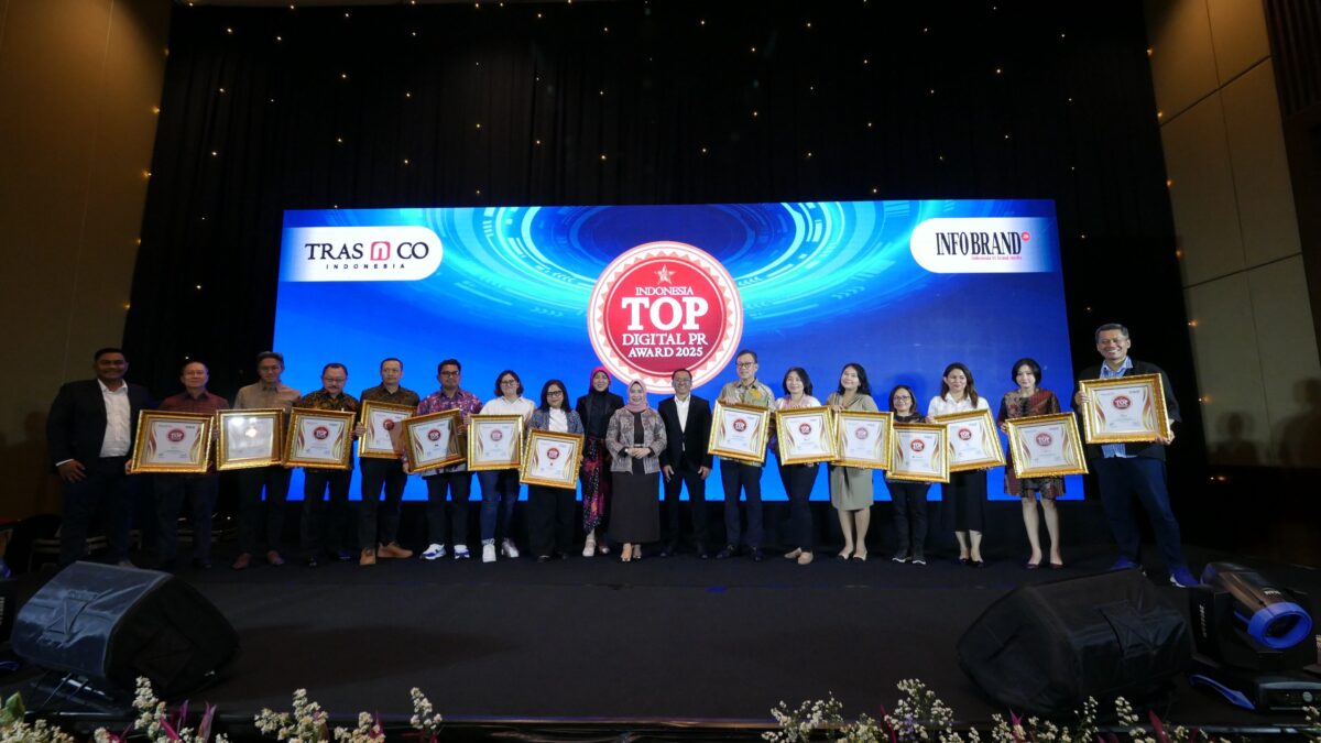 Foto Press Release Indonesia Top Digital Public Relations Award 2025