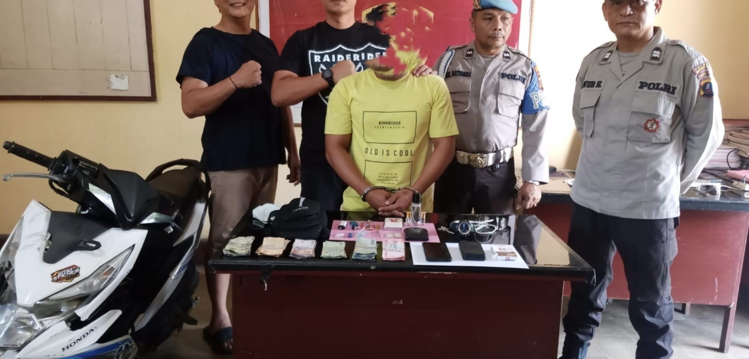 Penjual Sabu di Desa Sihepeng Madina Diringkus Polisi