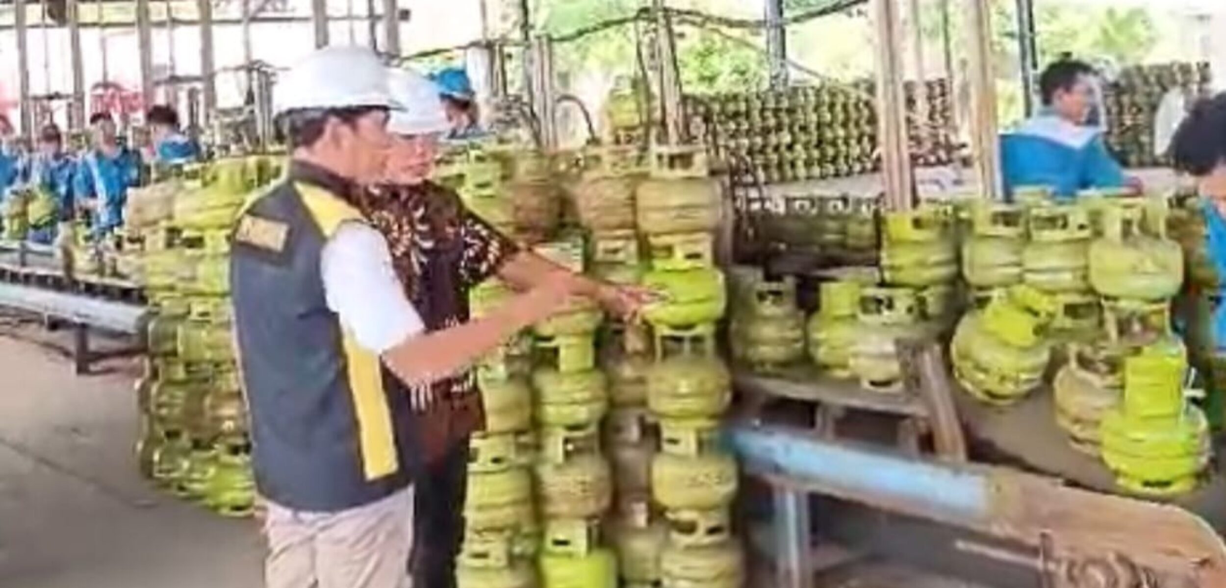 Polres Jombang Cek Ketersediaan LPG 3 Kg, Cegah Penyimpangan