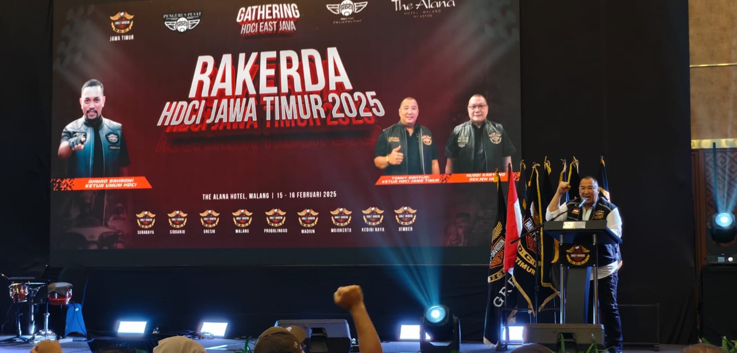 Rakerda HDCI Jatim 2025, Ketua Tonny Wahyudi : Siap Umrohkan 9 Marbot untuk 9 Pengcab