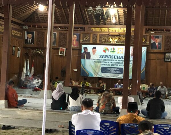 Sarasehan Penguatan Kelembagaan Koperasi untuk Sukseskan Swasembada Pangan Sektor Gula