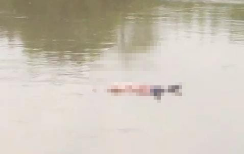 IMG 20250217 193401 1 Kondisi mayat saat mengapung di sungai Brantas, Senin (17/2/2025) siang (Redaksi / Kabarterdepan.com)