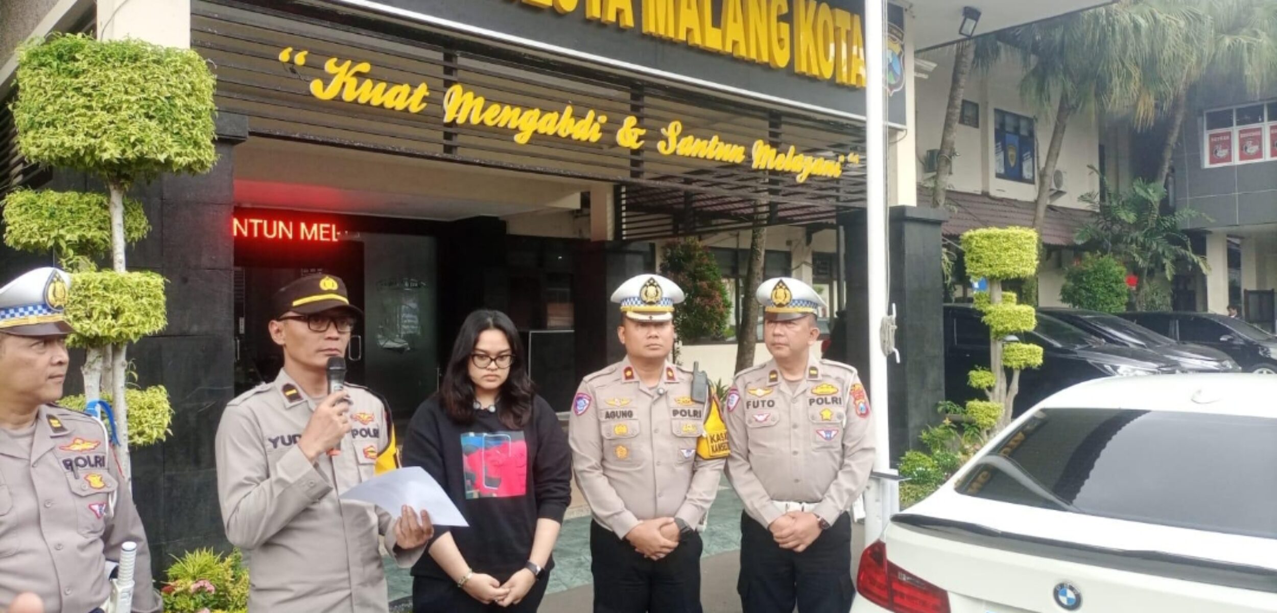 Demi Konten TikTok, Remaja Ini Berurusan Hukum di Polresta Malang Kota