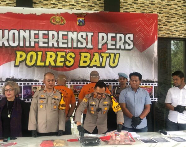 Polres Batu Ungkap Kasus Dugaan Pencabulan dan Pemerasan