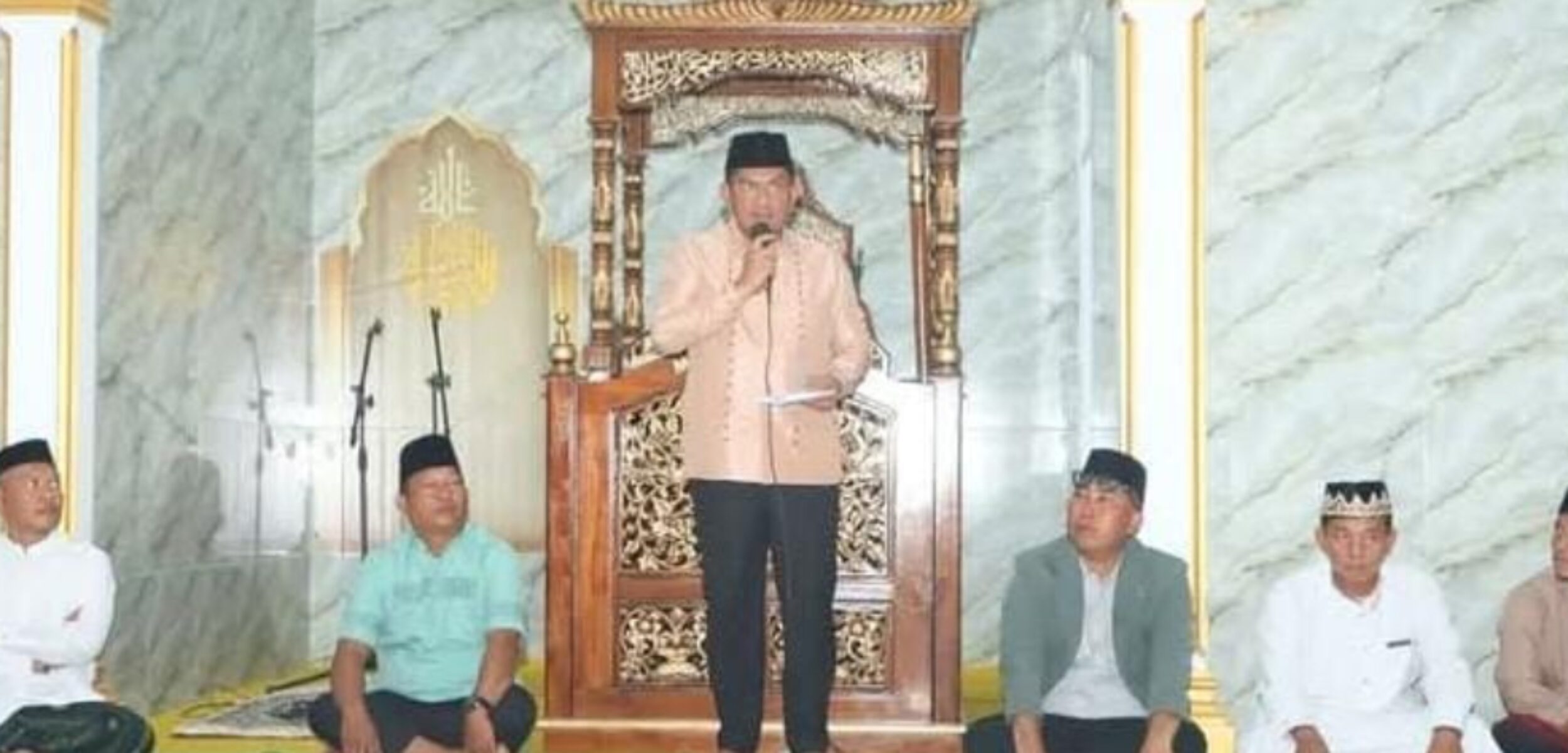 Pj Bupati Lampung Utara Hadiri Peresmian dan Tasyakuran Masjid Nur Al-Fath