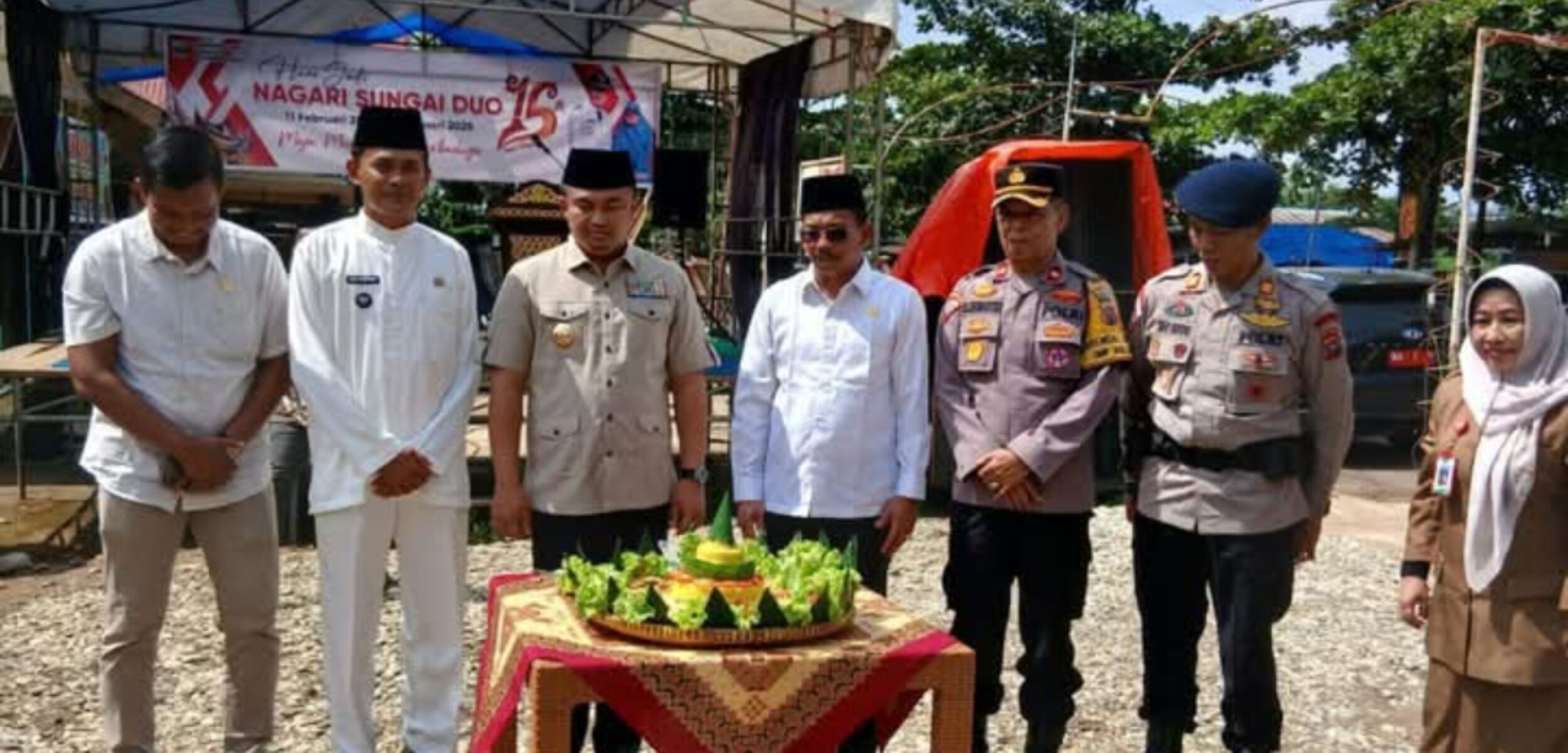 Wakil Ketua DPRD Dharmasraya Sujito Hadiri Peresmian Kantor Wali Nagari Sungai Duo, Beri Apresiasi