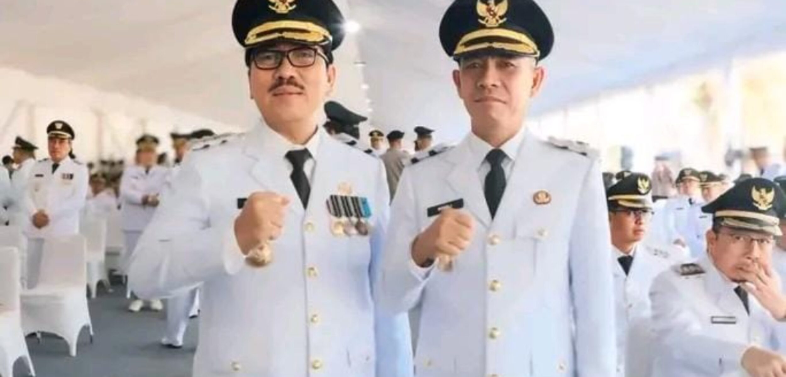 Presiden Prabowo Lantik Hamartoni Ahadis-Romli Sebagai Bupati dan Wakil Bupati Lampung Utara Periode 2025-2030