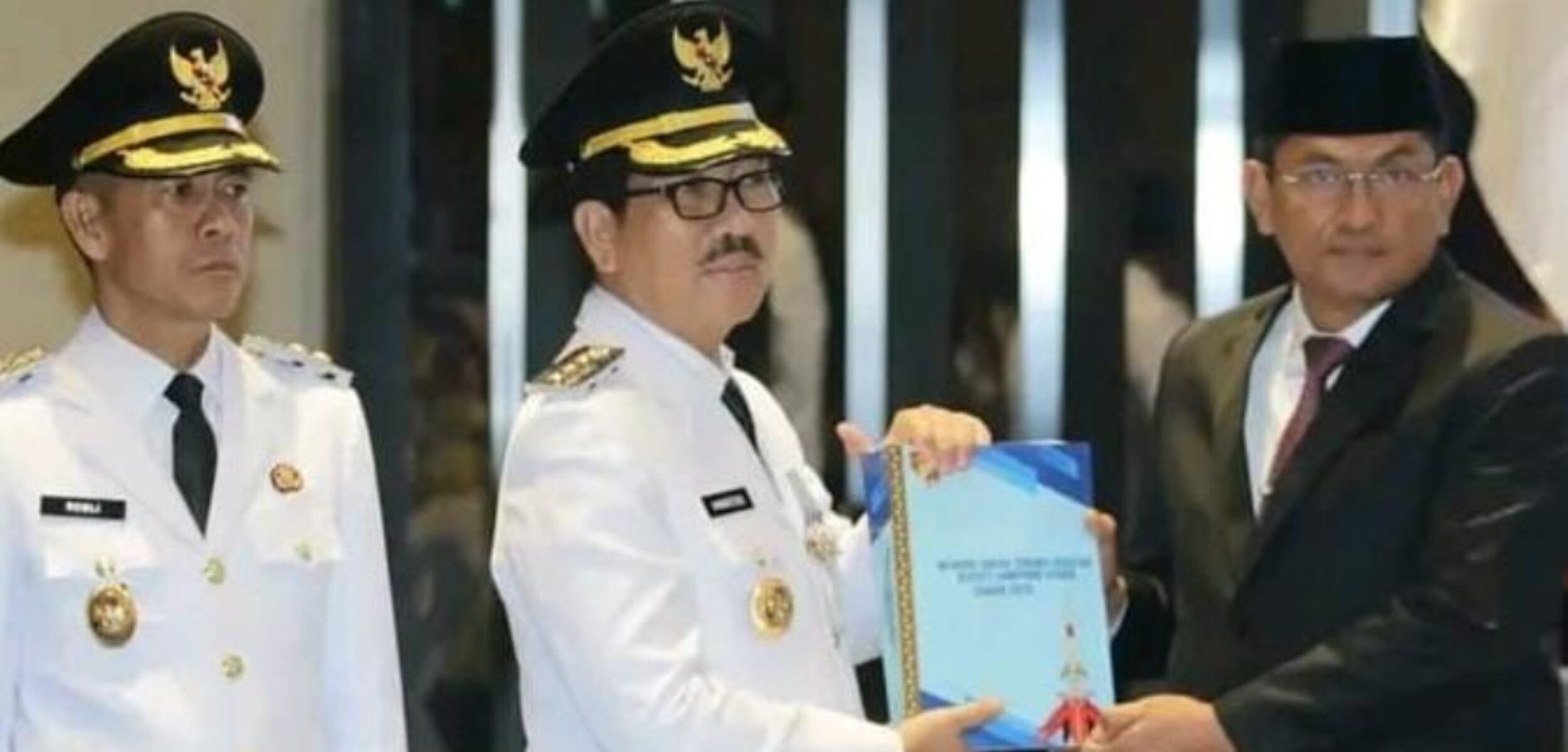 Sertijab Bupati dan Wakil Bupati Lampung Utara Berlangsung Khidmat