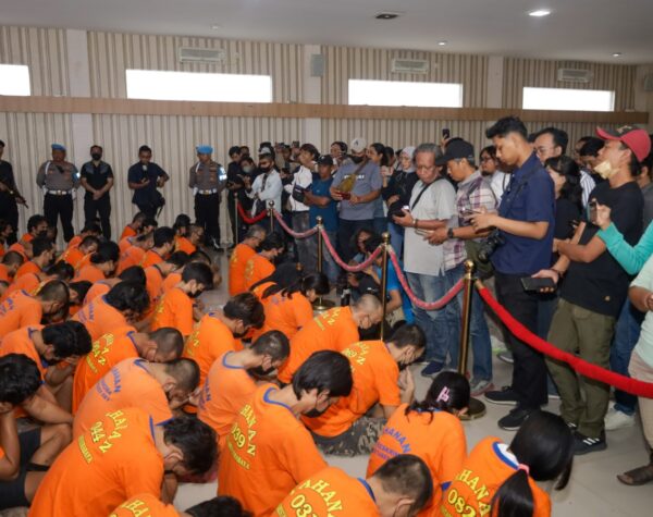 Polrestabes Surabaya Bongkar Peredaran Narkotika Senilai 10,9 Milliyar