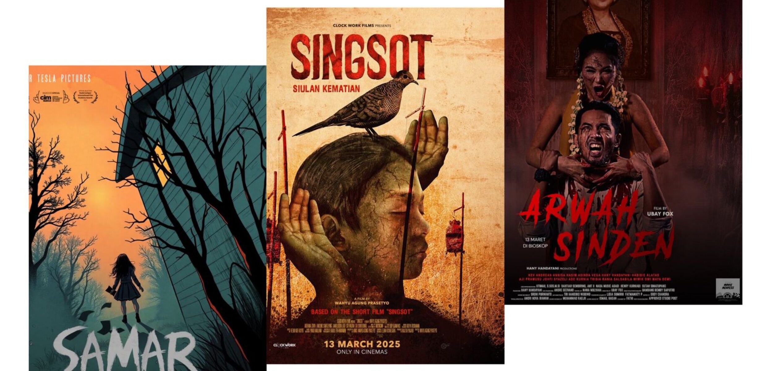 3 Film Horor Baru Tayang Perdana di Bioskop Hari Ini (13/3), Simak Jadwalnya