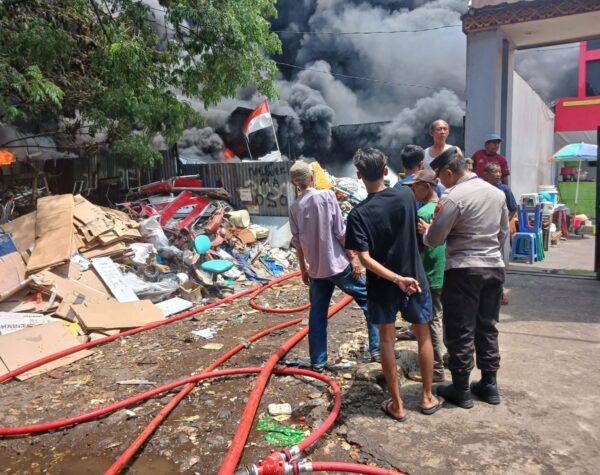 Gudang Rosok di Kasihan Bantul Terbakar, Polisi Sebut Kerugian Capai Rp 550 Juta