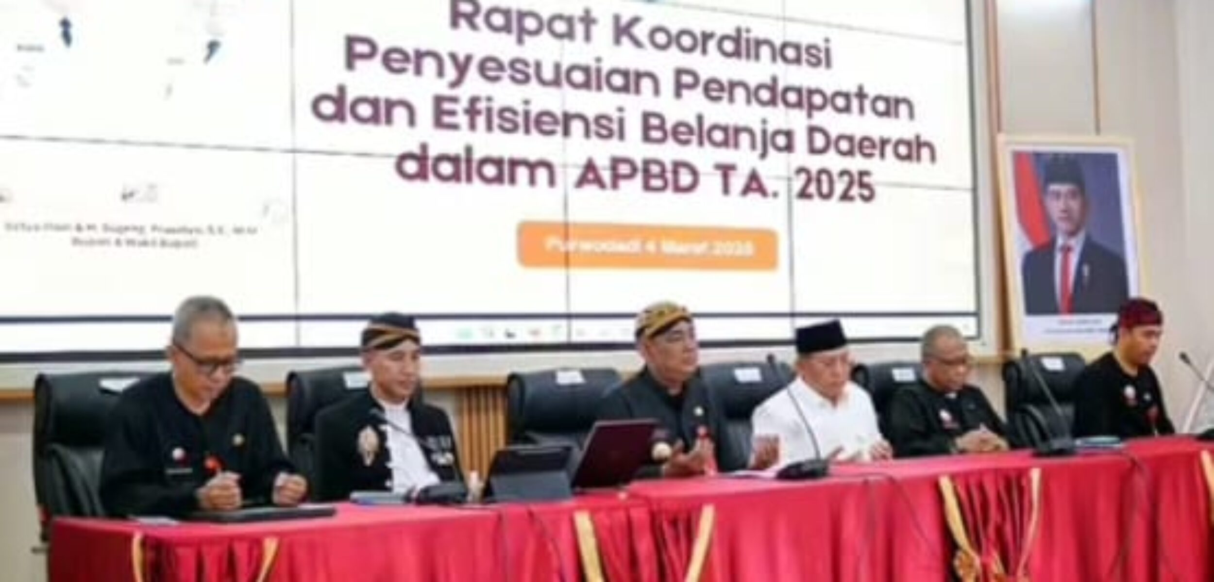 Soal Efisiensi APBD TA 2025, Begini Arahan Bupati Grobogan