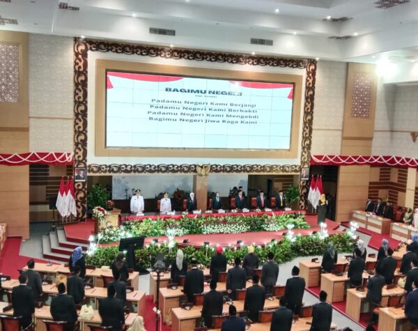 DPRD Kabupaten Mojokerto Gelar Rapat Paripurna Sertijab Bupati dan Wakil Bupati