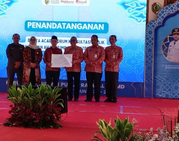 Bupati Gus Barra Buka Forum Konsultasi Publik Rancangan Awal RPJMD Kabupaten Mojokerto Tahun 2025-2029