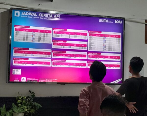 Masuki Puncak Mudik, KAI Catat 2.537 Pemudik Bertujuan Blora