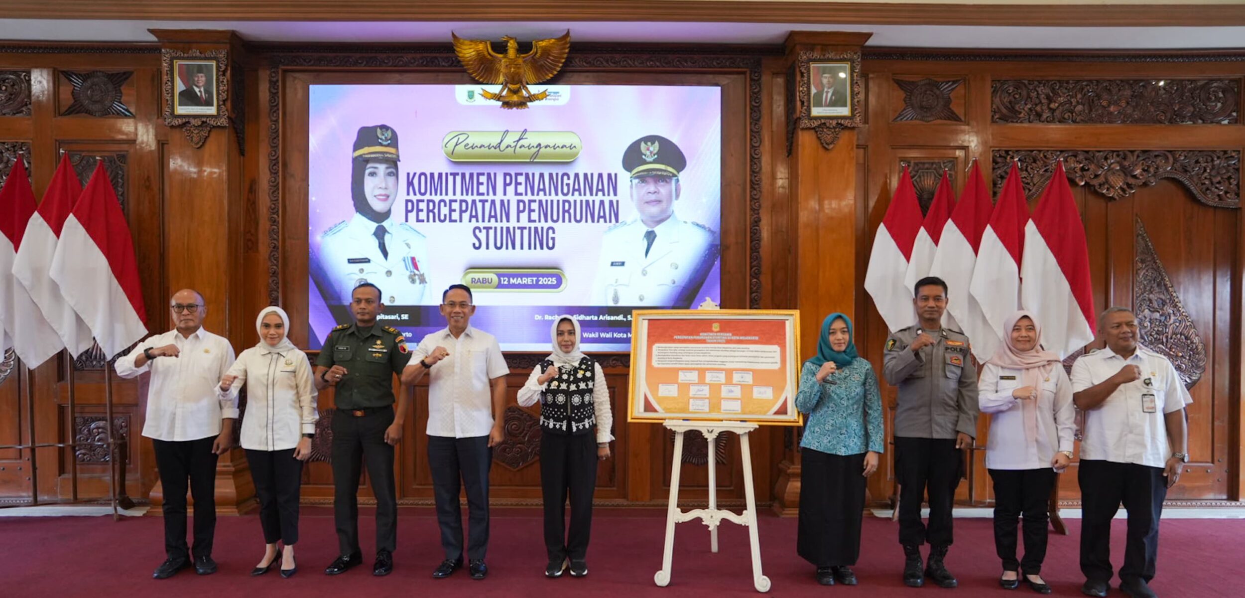 Pemerintah Kota Mojokerto Targetkan Angka Stunting 2025 Turun 1,23 Persen