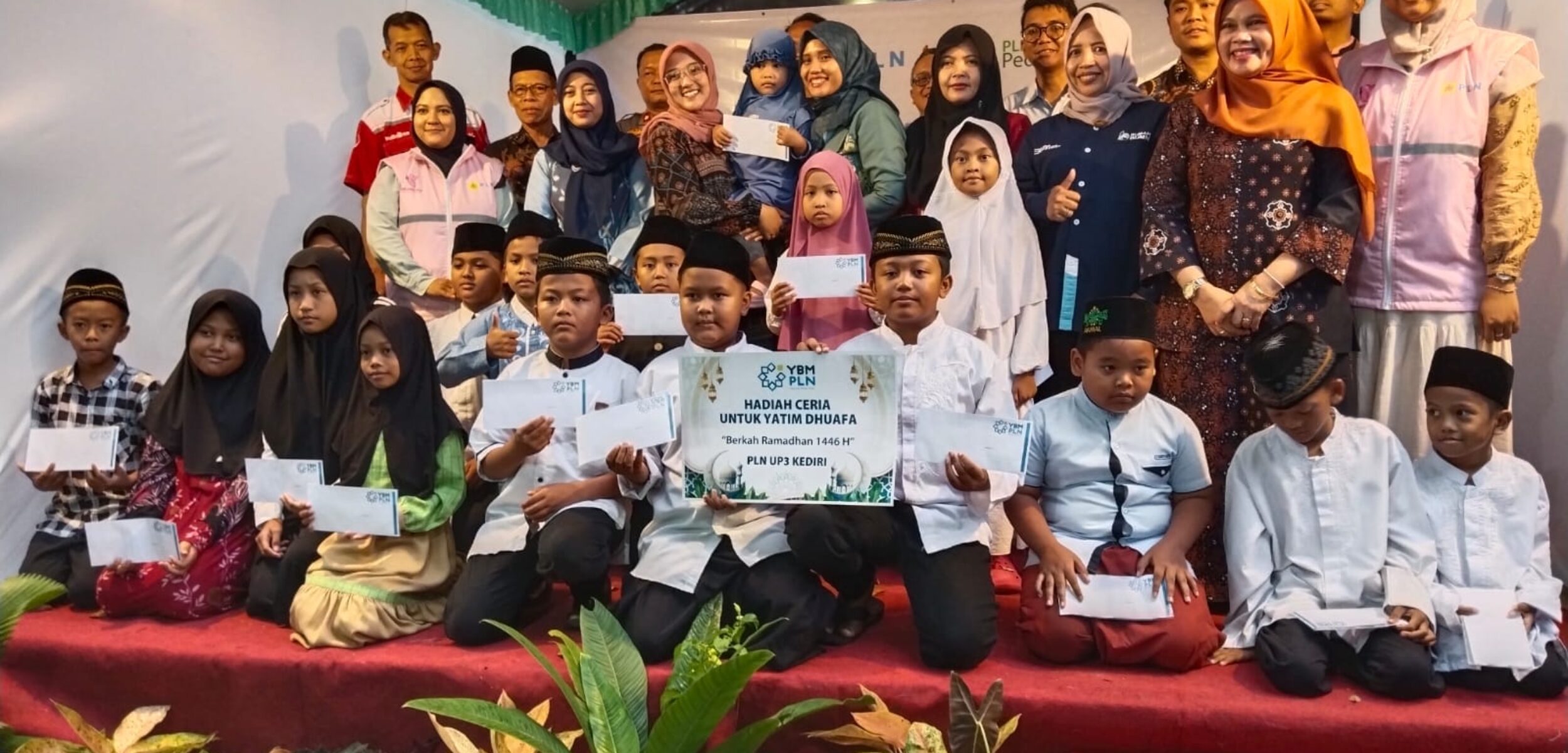 Rumah BUMN Blitar Kembali Helat Bazar Ramadan dan Santunan Anak Yatim