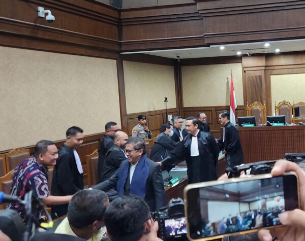 Hasto Kristiyanto Didakwa Halangi KPK Menangkap Harun Masiku