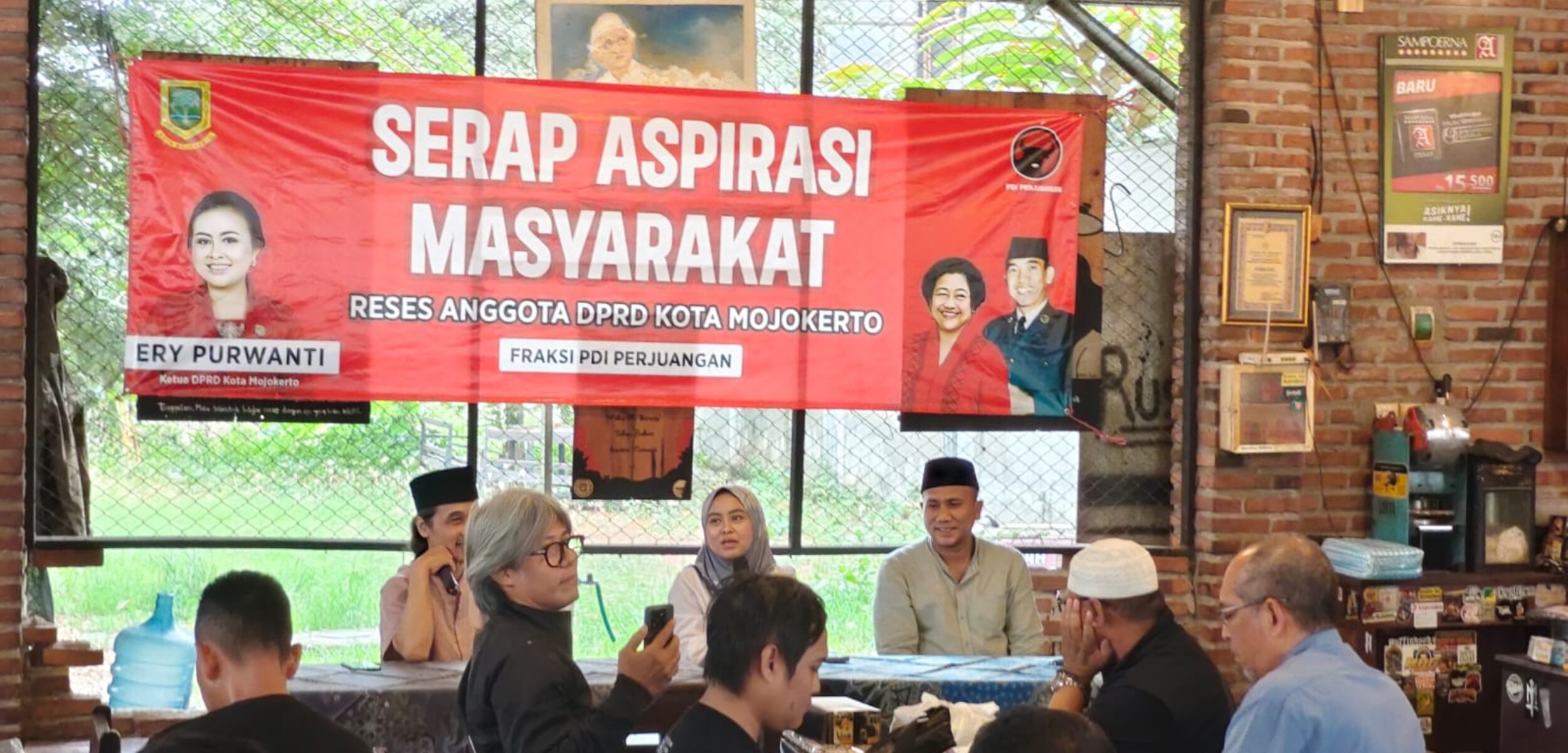 Ketua DPRD Kota Mojokerto Perkuat Sinergi dengan Media Lewat Reses Bersama PWI