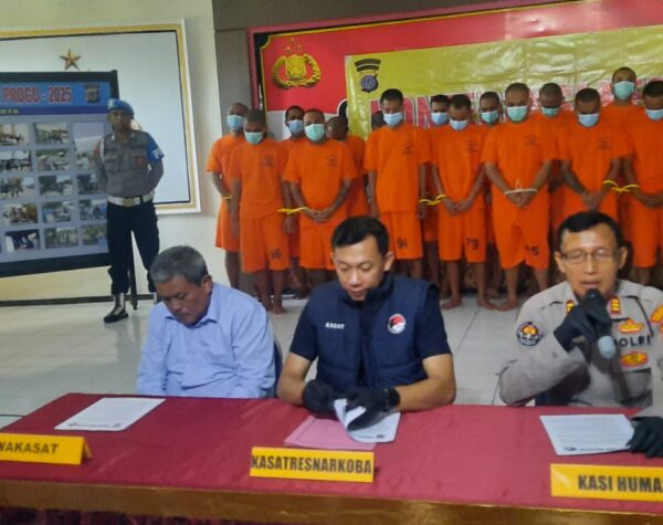 Belasan Kasus Penyalahgunaan Narkoba Diungkap Polresta Yogyakarta, 3 Orang Masih di Bawah Umur