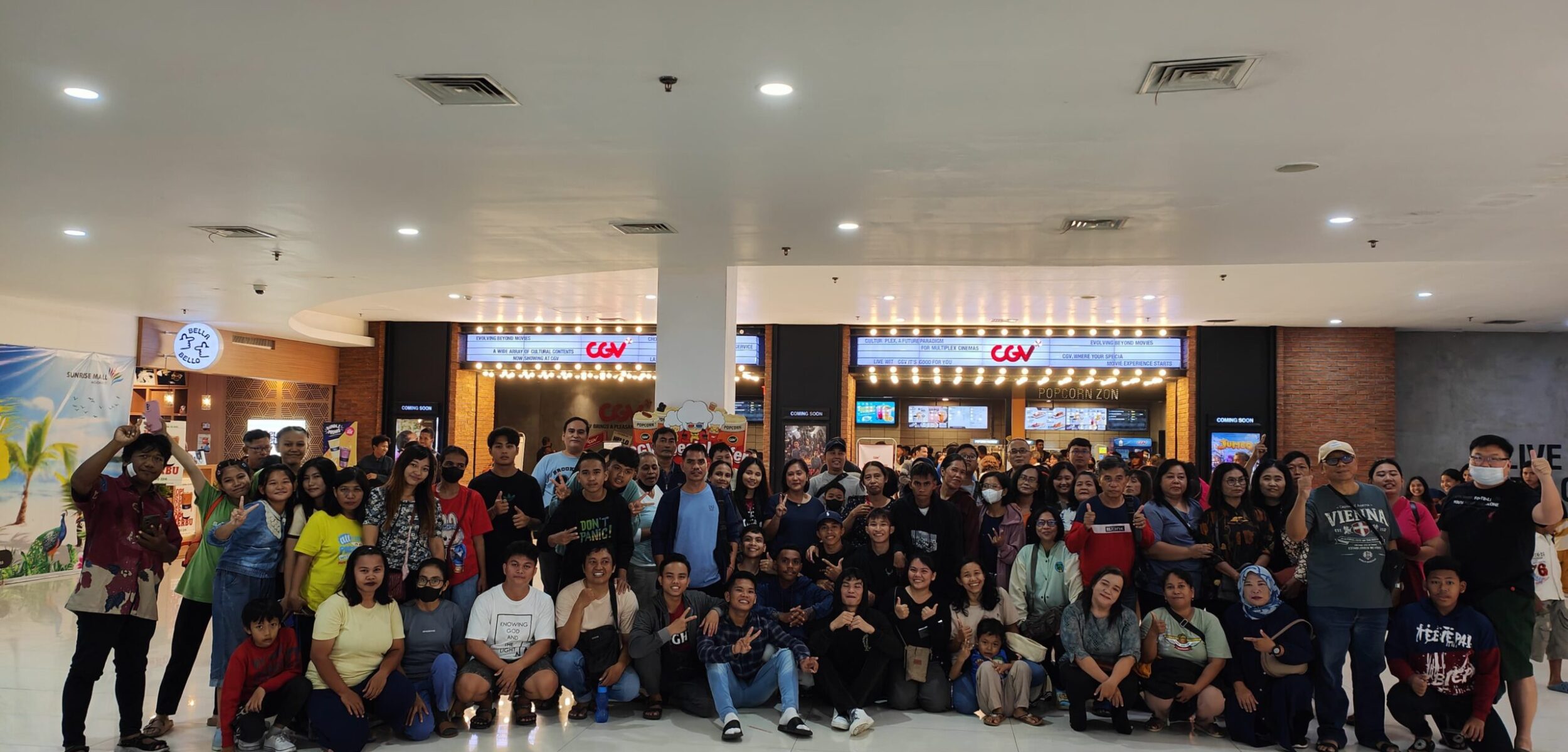 Pecah! Keluarga Besar GBT Mojokerto dan Kabar Terdepan Nobar Film The Last Supper di CGV Sunrise Mall