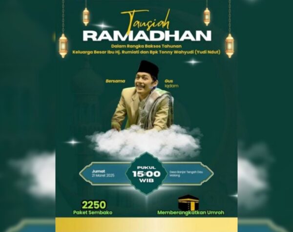 Ramadan Berkah, Ketua HDCI Jatim Bakal Undang Gus Iqdam hingga Berangkatkan Marbot Umrah