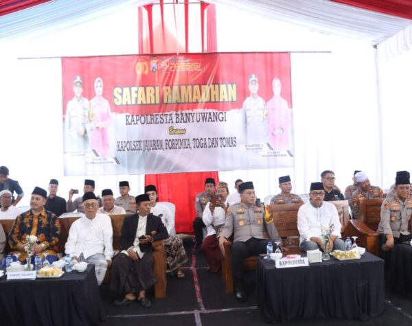 Kapolresta Banyuwangi Ajak Masyarakat Jaga Keamanan dan Ketertiban Selama Ramadan
