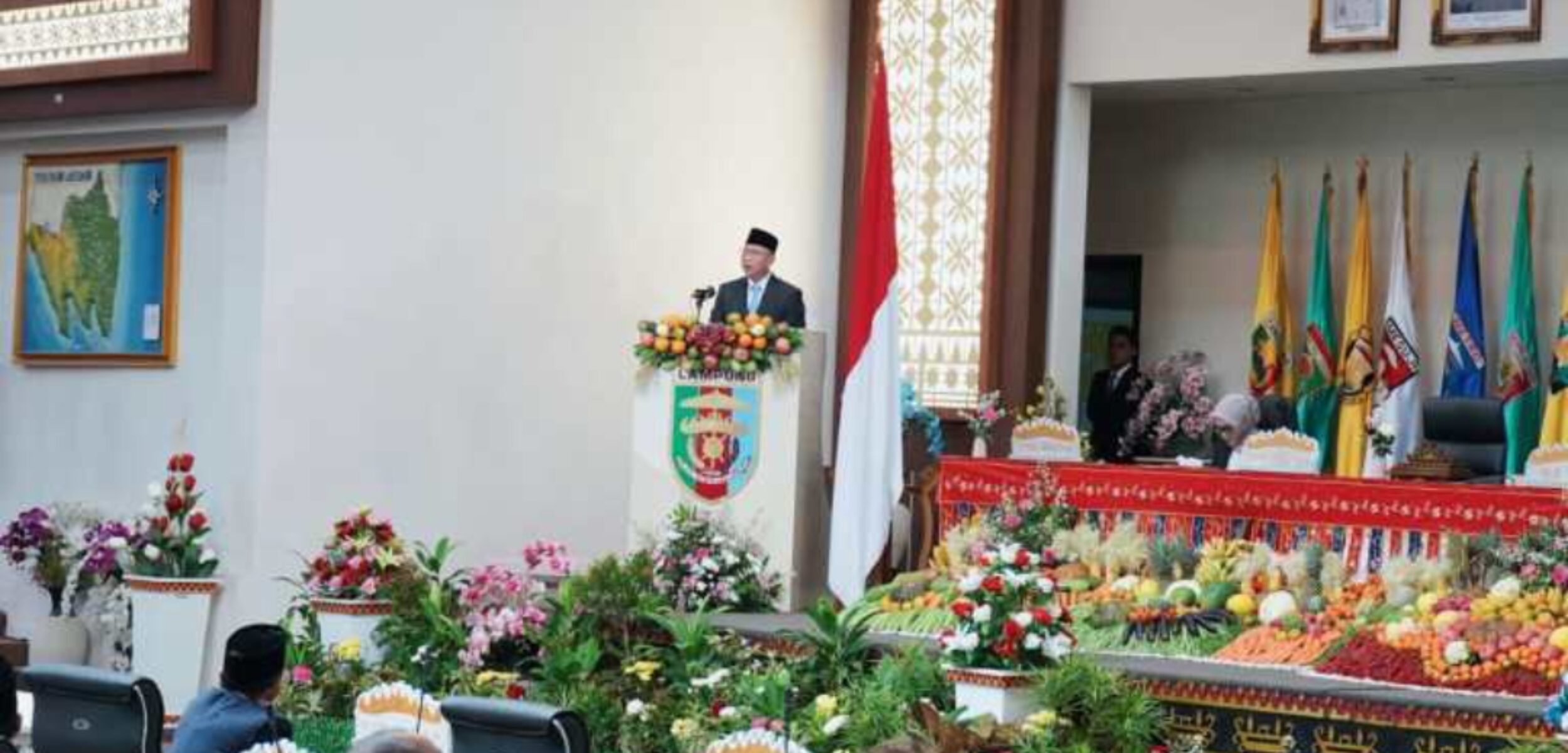 Gubernur Lampung Paparkan Visi Misi di Rapat Paripurna