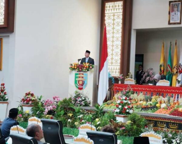 Gubernur Lampung Paparkan Visi Misi di Rapat Paripurna