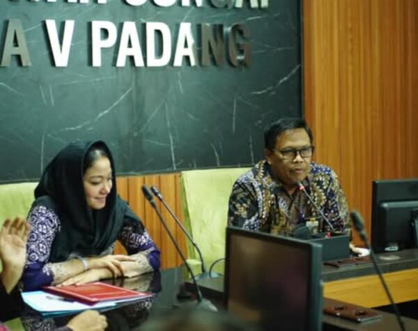 Berkoordinasi dengan Kepala Balai Wilayah Sungai Sumatera V, Bupati Annisa Bawa Rp 61,8 M untuk Dharmasraya