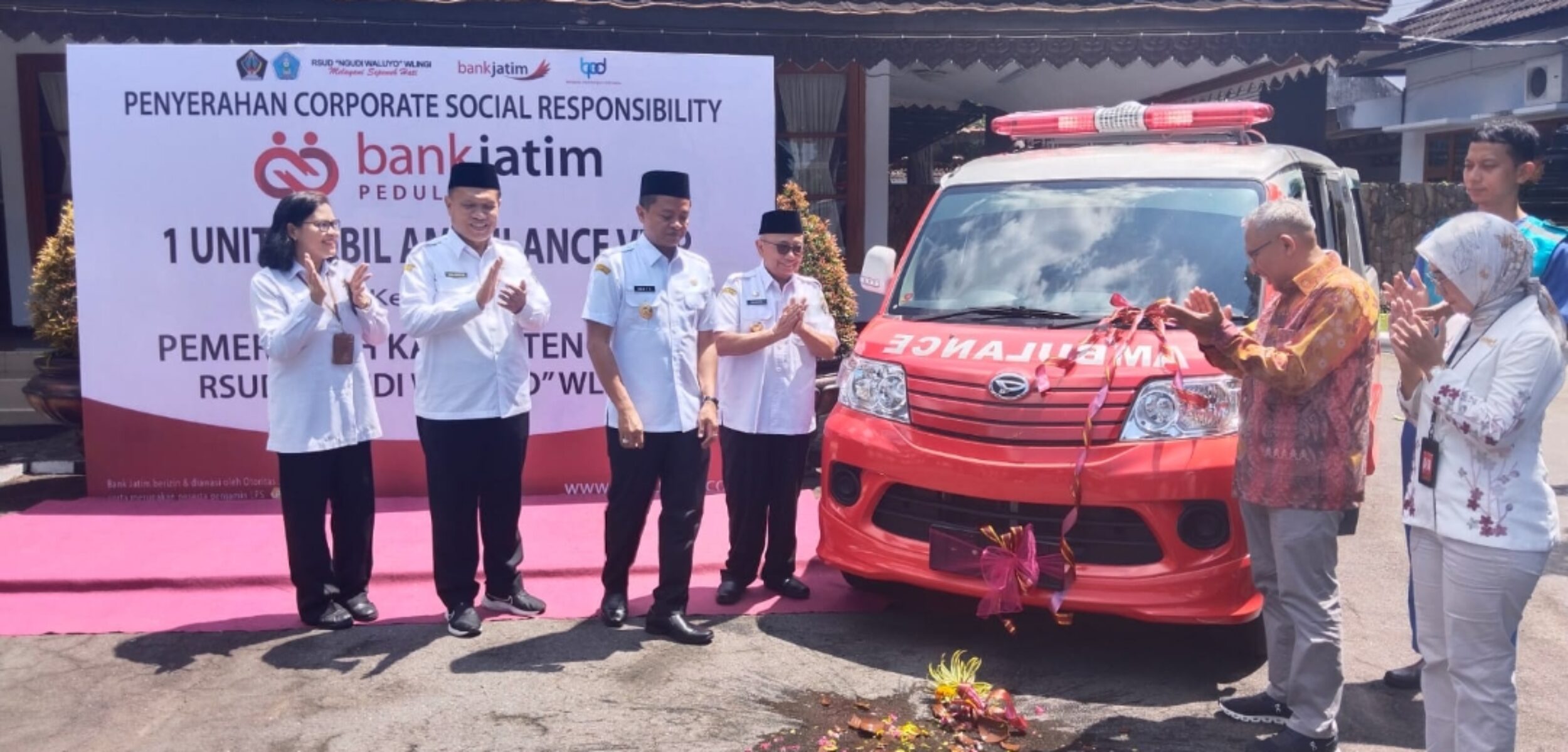RSUD Ngudi Waluyo Wlingi Blitar Siap Tingkatkan Layanan Kesehatan dengan Tambahan Ambulan CSR